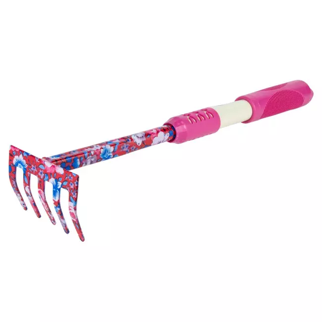 Грабли 5-ти зубные FLORA pink TPR (5043154) Грабли 5-ти зубные FLORA pink TPR (5043154)