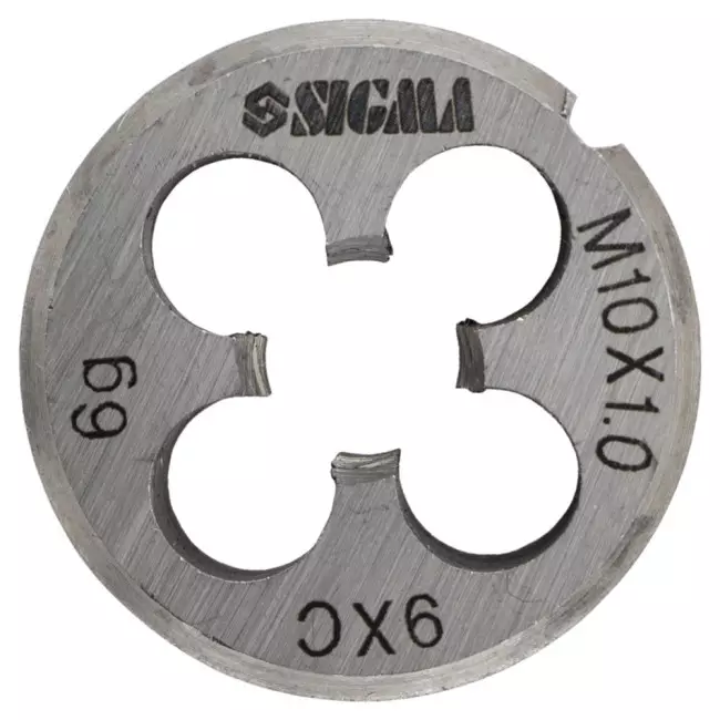 Плашка SIGMA М10х1.0мм (1604261)