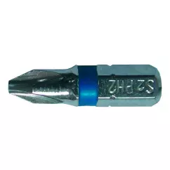 Набір біт SIGMA PН2х25мм 1/4" 10 шт S2 Chrome стрічка (4010251)