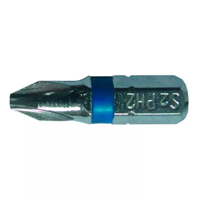 Набір біт SIGMA PН2х25мм 1/4" 10 шт S2 Chrome стрічка (4010251)