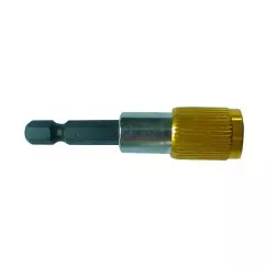 Адаптер магнитный с держателем для бит SIGMA 1/4" 60мм (4012521)