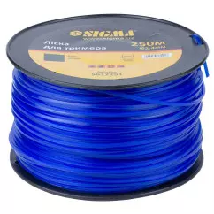 Леска для триммера SIGMA квадрат 2.4мм 250м катушка (5617291)