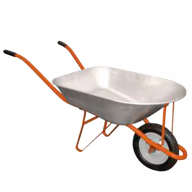 Тачка строительная одноколесная FLORA 78л 160кг колесо 14" (5056394)