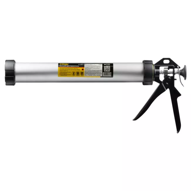 Пистолет для герметиков SIGMA 375мм 610мл алюминиевая туба (2723071)