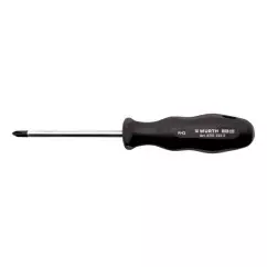 Отвертка крестовая WURTH RED LINE круглый стержень PH2X100 (57512322)