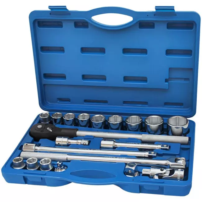 Набор торцевых насадок ULTRA 3/4" 20 шт CrV Taiwan (6003182)