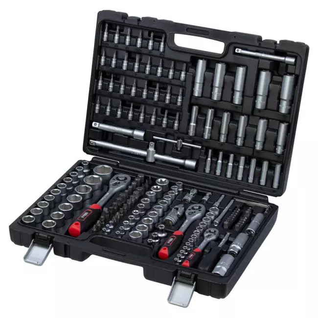Набор торцевых насадок и биты ULTRA 1/4", 3/8", 1/2" 172 шт CrV Taiwan (6003232) Набор торцевых насадок и биты ULTRA 1/4", 3/8", 1/2" 172 шт CrV Taiwan (6003232)