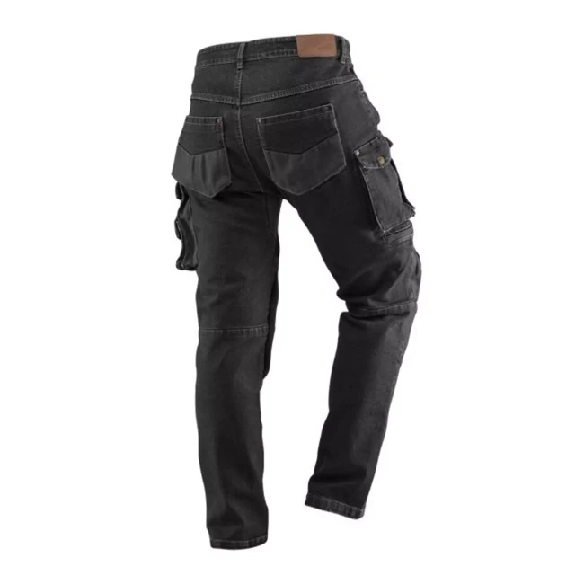 Брюки рабочие NEO TOOLS DENIM, черные, размер XS (81-236-XS)