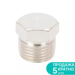 Заглушка SIGMA с наружным резьбовым соединением MT 1/2" (7025831)