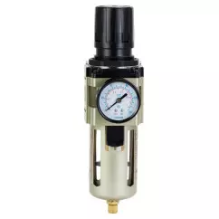 Фільтр-вологовідділювач SIGMA з редуктором і манометром 4000 л/хв 1/2" REFINE (7034171)