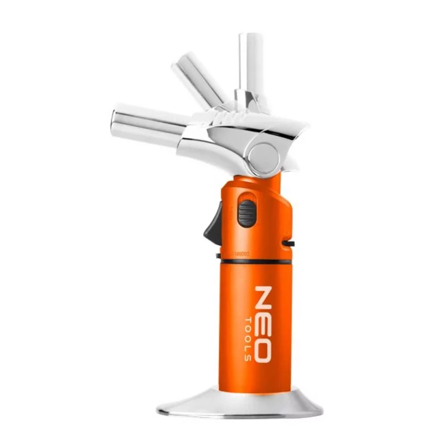 Микропальник NEO TOOLS, газовый с пьезо воспламенением, подвижная головка (19-904)
