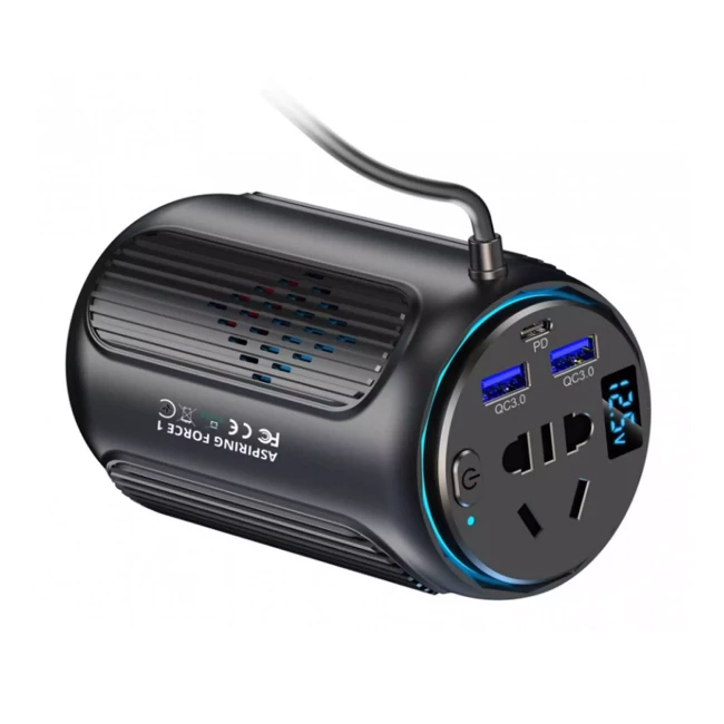 Автомобильный инвертор Aspiring Force 1 150W, PD20W (FC.150)