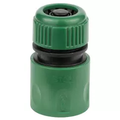 Конектор 1/2" швидкознімний GRAD аквастоп для шланга 1/2" ABS (5016115)