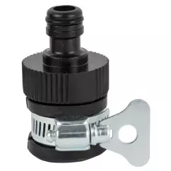 Адаптер GRAD для конектора 1/2" універсальний на кран без різьби 1/2"х3/4" ABS (5016375)
