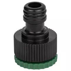 Адаптер GRAD для конектора 1/2" з внутрішнім різьбленням 1/2"х3/4" ABS (5016335)