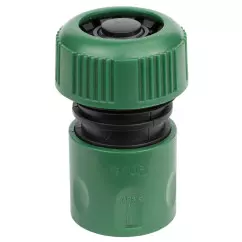 Конектор 1/2" швидкознімний GRAD аквастоп для шланга 3/4" ABS (5016125)