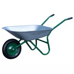 Тачка садовая одноколесная GRAD 65л 100кг колесо 14" (5055785)
