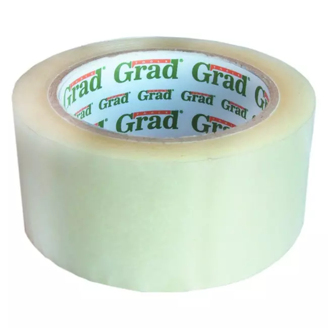 Скотч пакувальний прозорий GRAD 45мм х 500м GRAD (8401085) Скотч пакувальний прозорий GRAD 45мм х 500м GRAD (8401085)