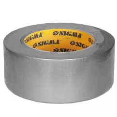 Стрічка армована SIGMA (сіра) 50мм х 50м (8419101)