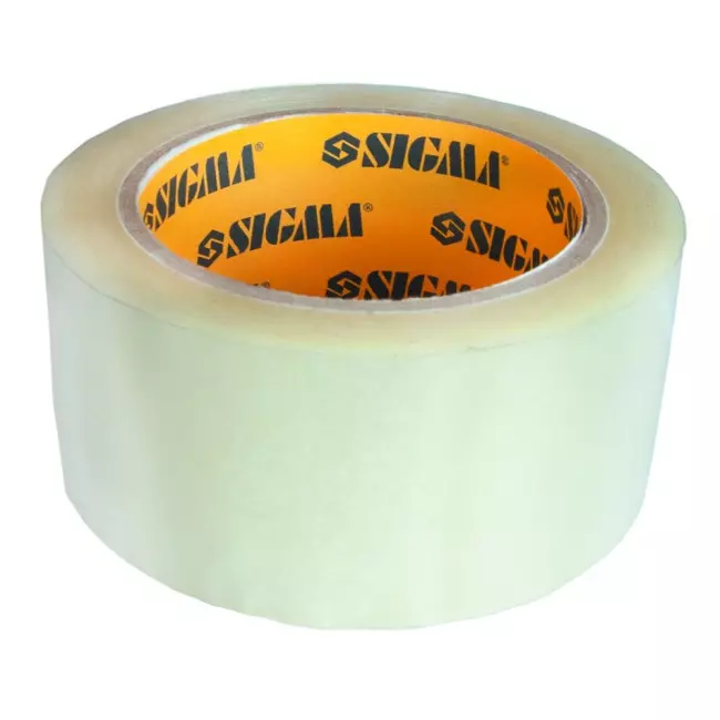 Скотч упаковочный прозрачный SIGMA 45мм х 500м (8401291)