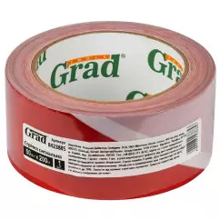 Стрічка сигнальна GRAD 50мм х 200м GRAD (8423885)