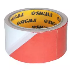 Стрічка сигнальна SIGMA 50мм х 200м (8423461)