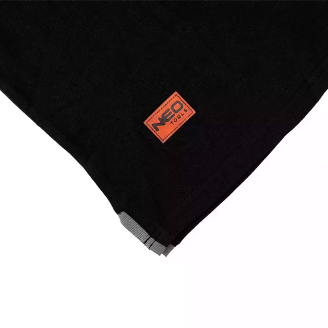Поло NEO TOOLS DENIM, черное, размер M (81-659-M)
