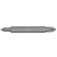 Набір біт двосторонніх SIGMA PН1-PН2х65мм 1/4" 10 шт S2 Chrome стрічка (4011151)