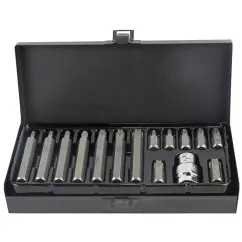 Набор бит ULTRA TORX 10мм 15 шт S2 металлический кейс (4016912)