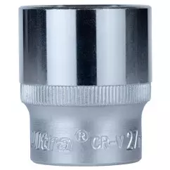 Насадка шестигранная короткая ULTRA 1/2" 27мм CrV (6070272)