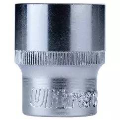 Насадка шестигранная короткая ULTRA 1/2" 24мм CrV (6070242)