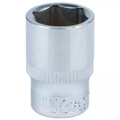 Насадка шестигранная короткая ULTRA 1/4" 12мм CrV (6060122)