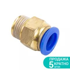 Штуцер SIGMA цанговий прямий 12мм МТ 1/4" (7026971)