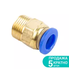 Штуцер SIGMA цанговий 10мм МТ 3/8" (7026941)