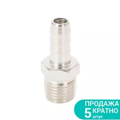 Штуцер SIGMA для шланга с наружным резьбовым соединением 8мм MT 1/4" (7023131)