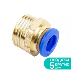 Штуцер SIGMA цанговий прямий 10мм МТ 1/2" (7026951)