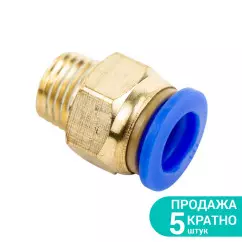 Штуцер SIGMA цанговий прямий 10мм МТ 1/4" (7026931)