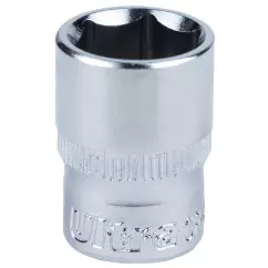 Насадка шестигранная короткая ULTRA 1/4" 13мм CrV (6060132)