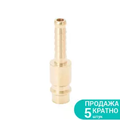 Штуцер SIGMA для шланга удлиненный 6мм Латунь (7022611)