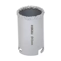 Коронка кільцева з вольфрамовим напиленням SIGMA 43мм (1512121)