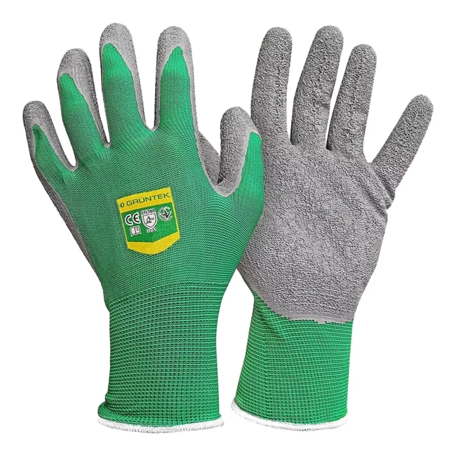 Садові рукавички Gruntek з латексом XL(10) 10 пар (602201010) Садові рукавички Gruntek з латексом XL(10) 10 пар (602201010)