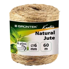 Шпагат Gruntek джутовый 6мм 60м (295606151)