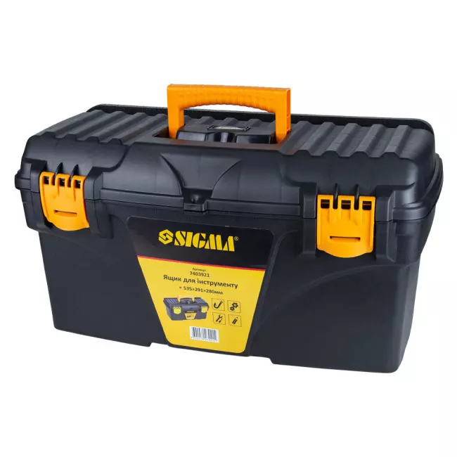 Ящик для инструмента SIGMA 535х291х280мм (7403921)