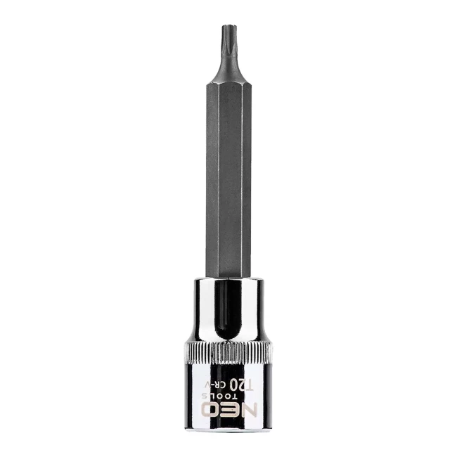 Змінна головка NEO TOOLS з насадкою Torx 1/2" T20 x 100 мм (08-760) Змінна головка NEO TOOLS з насадкою Torx 1/2" T20 x 100 мм (08-760)