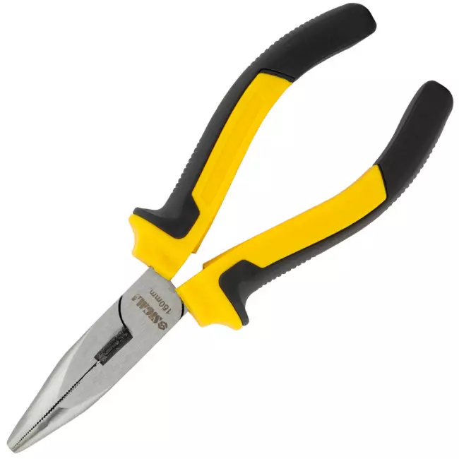 Довгогубці вигнуті SIGMA 160мм Standard (4356521) Довгогубці вигнуті SIGMA 160мм Standard (4356521)