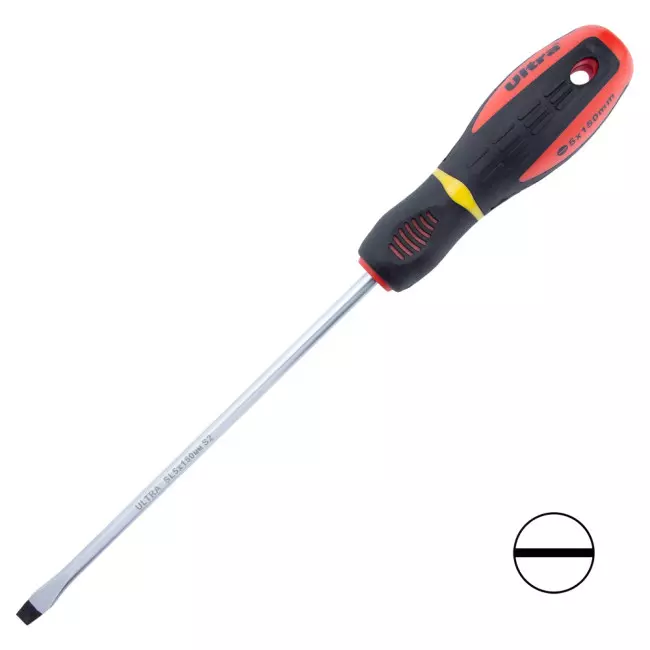 Отвертка шлицевая ULTRA SL 5.0х150мм S2 Profi (4000232) Отвертка шлицевая ULTRA SL 5.0х150мм S2 Profi (4000232)