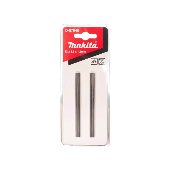 Мини-ножи для рубанка Makita 82 мм HM (D-07945) Мини-ножи для рубанка Makita 82 мм HM (D-07945)