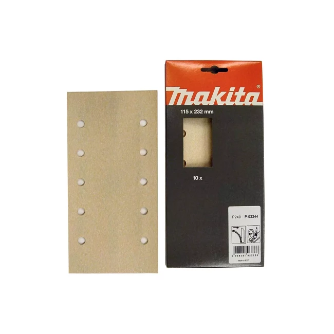 Наждачная бумага Makita 10шт (P-02244) Наждачная бумага Makita 10шт (P-02244)