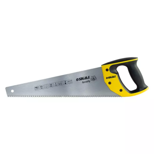 Ножівка по дереву SIGMA 400мм 7TPI Grizzly (4400841) Ножівка по дереву SIGMA 400мм 7TPI Grizzly (4400841)