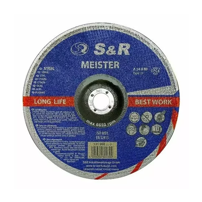 Круг зачистной по металлу S&R (131060180)